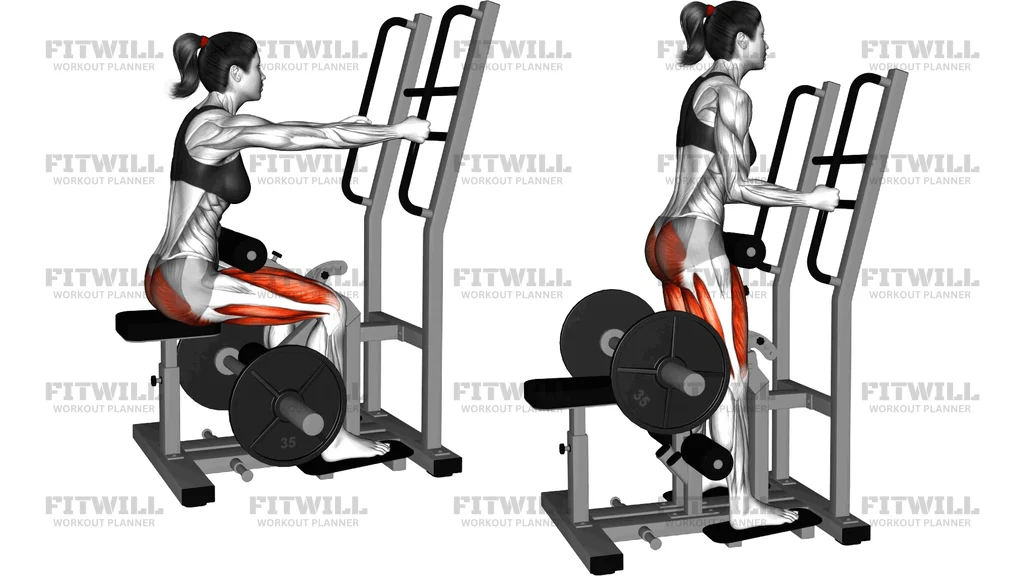 Lever Standing Hip Thrust