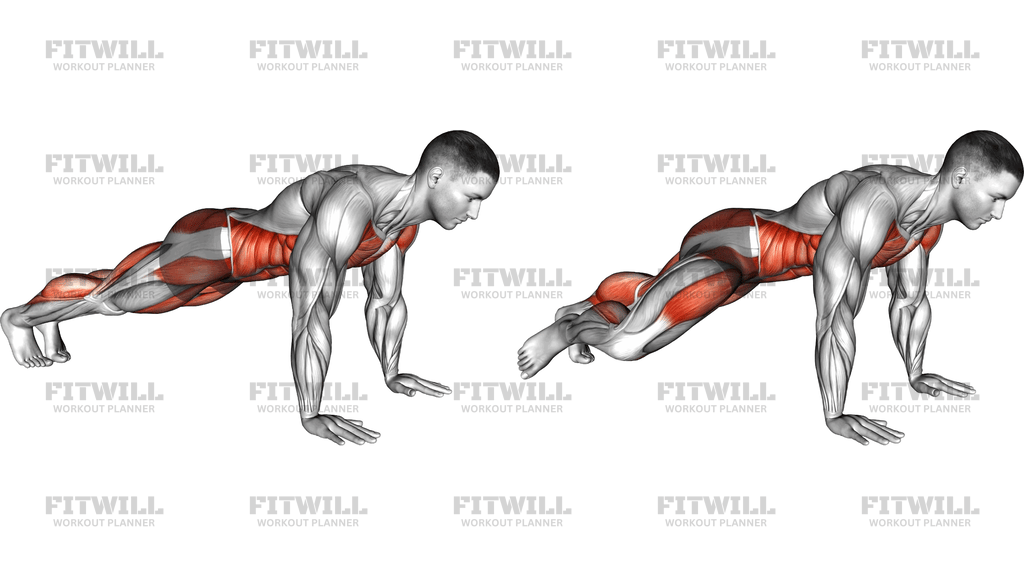 Spiderman Front Plank