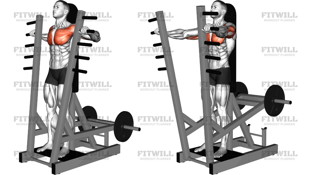 Lever Standing Chest Press (Version 2)