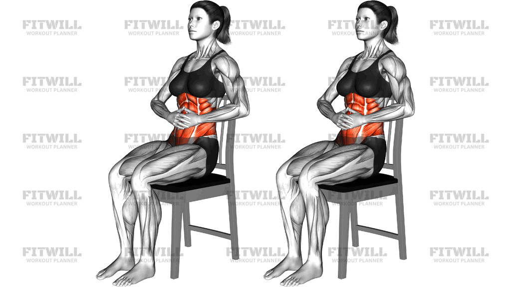 Sitting Abdominal Breathing