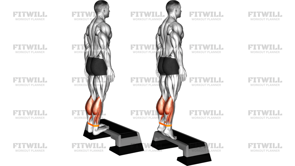 Resistance Band Standing Posterior Tibialis Mobili