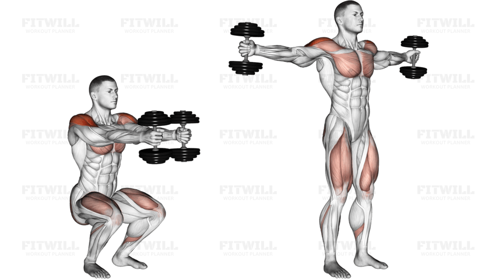 Dumbbell Iron Cross