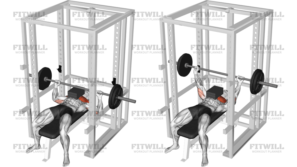 Flat Bench Barbell Press