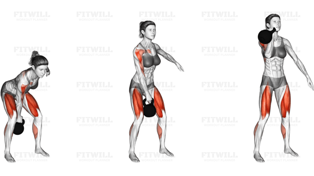 Kettlebell Single Arm Clean